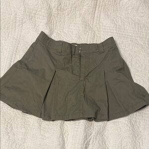Abercrombie & Fitch Sage Green Skirt
